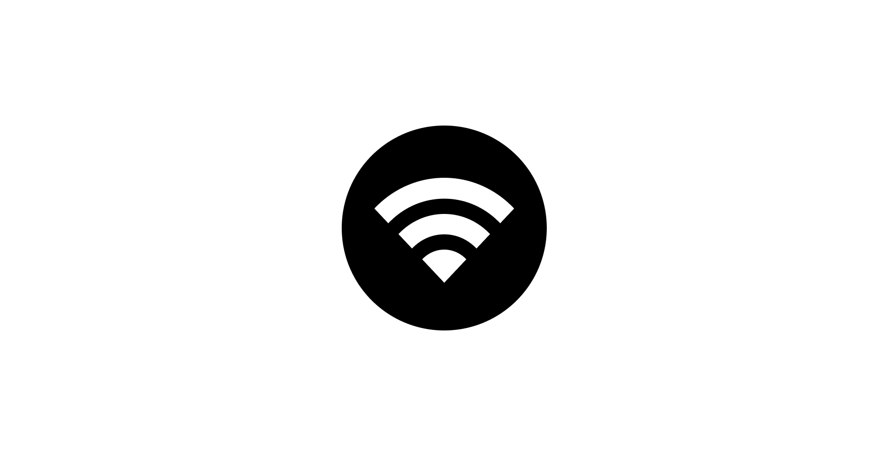 Graphic representing WiFi