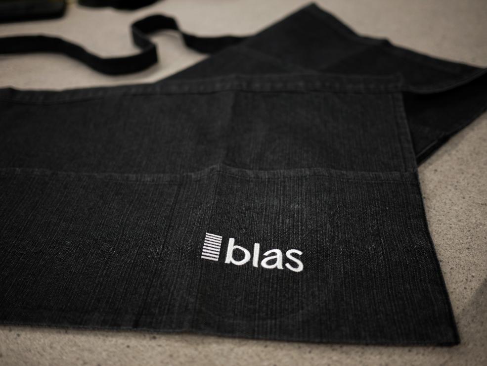 blas branded apron