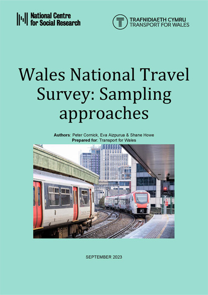 Wales National Travel Survey: Sampling approaches