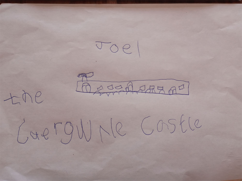 Castell Caergwrle named by Joel&nbsp;Martin