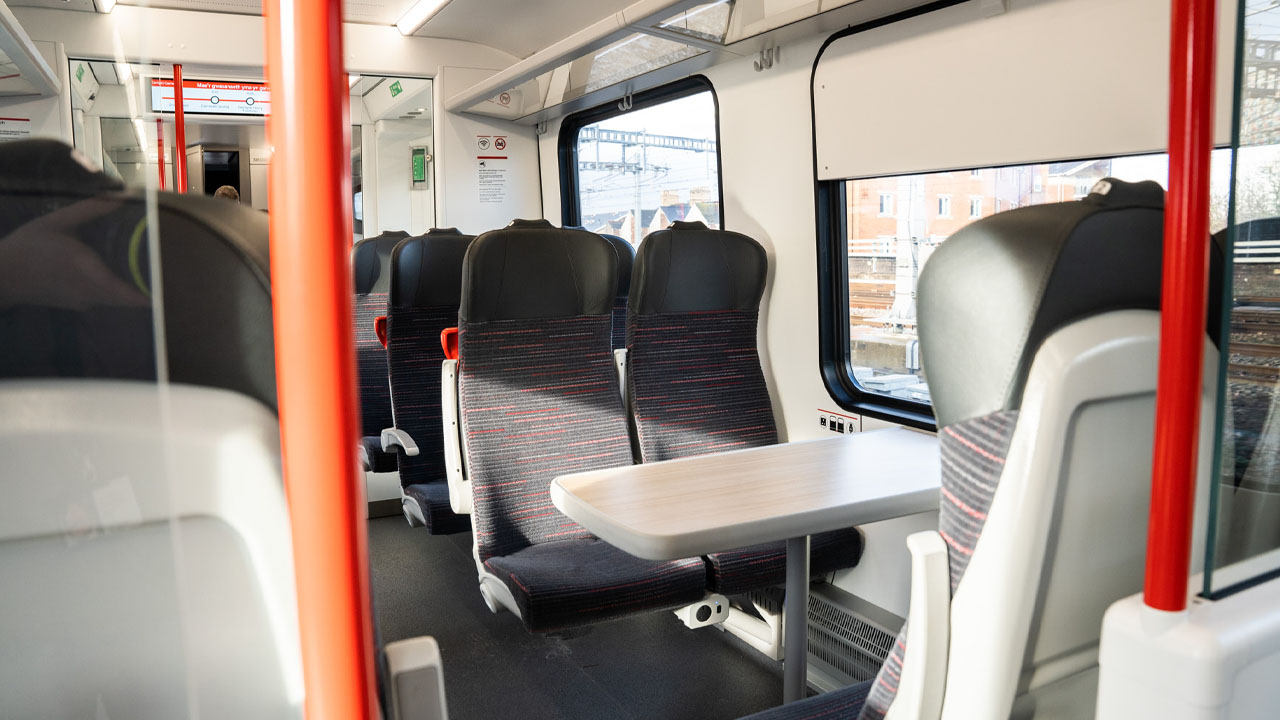 Class 231 Flirt seats