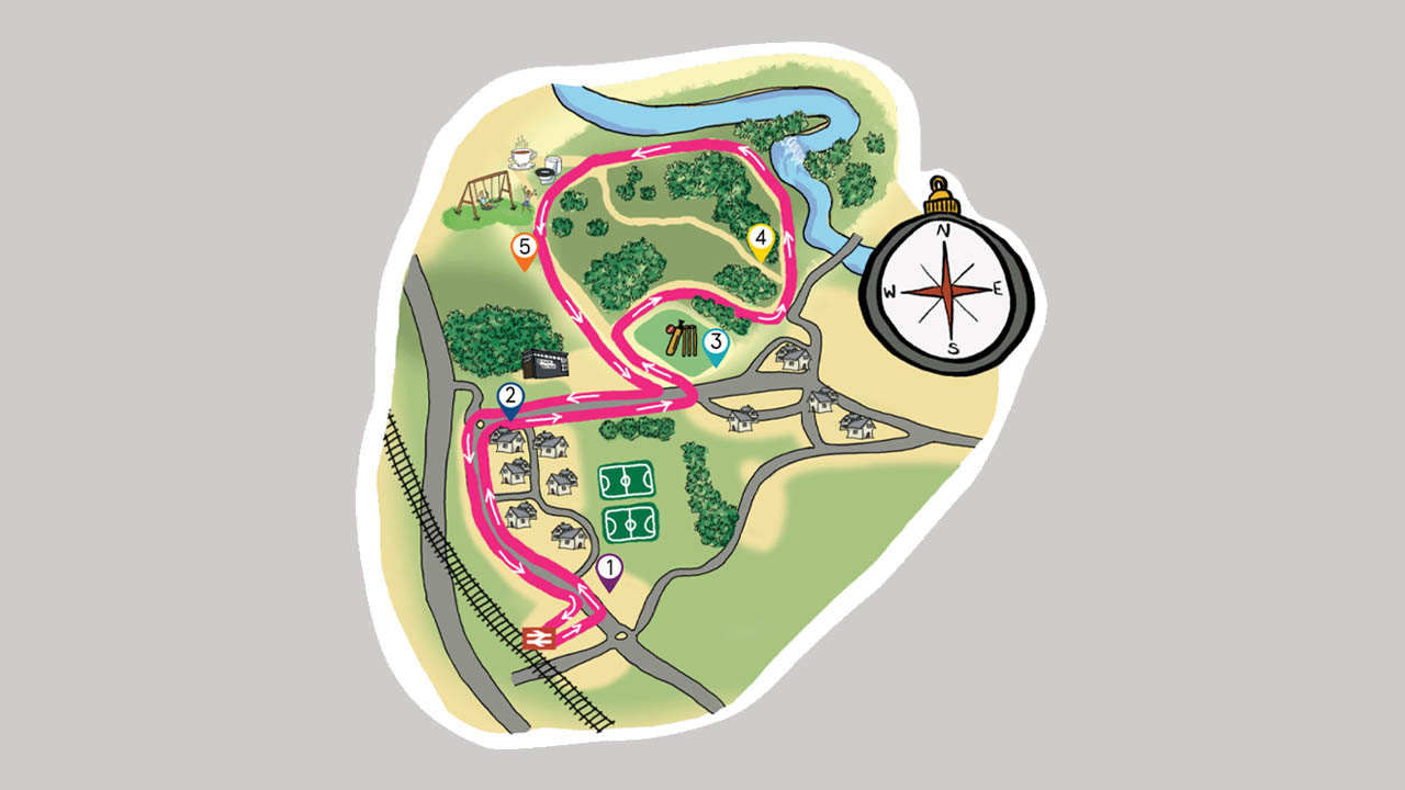 Gwersyllt route map