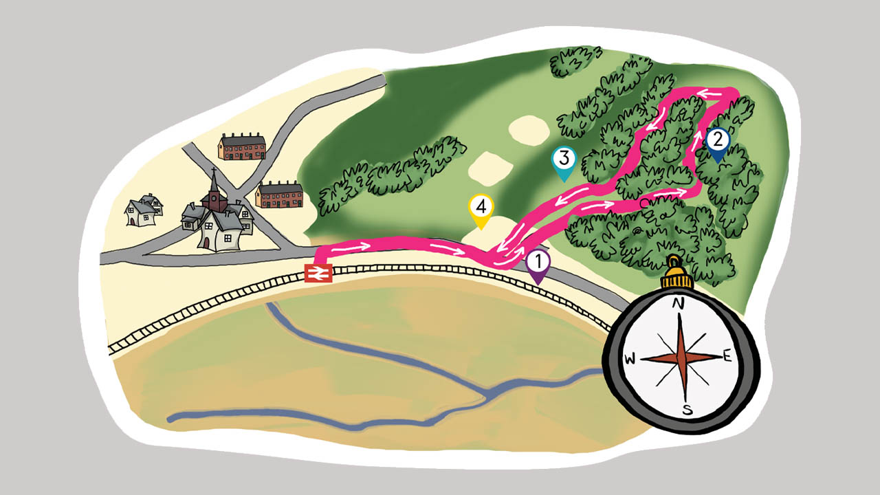 Penrhyndeudraeth route map