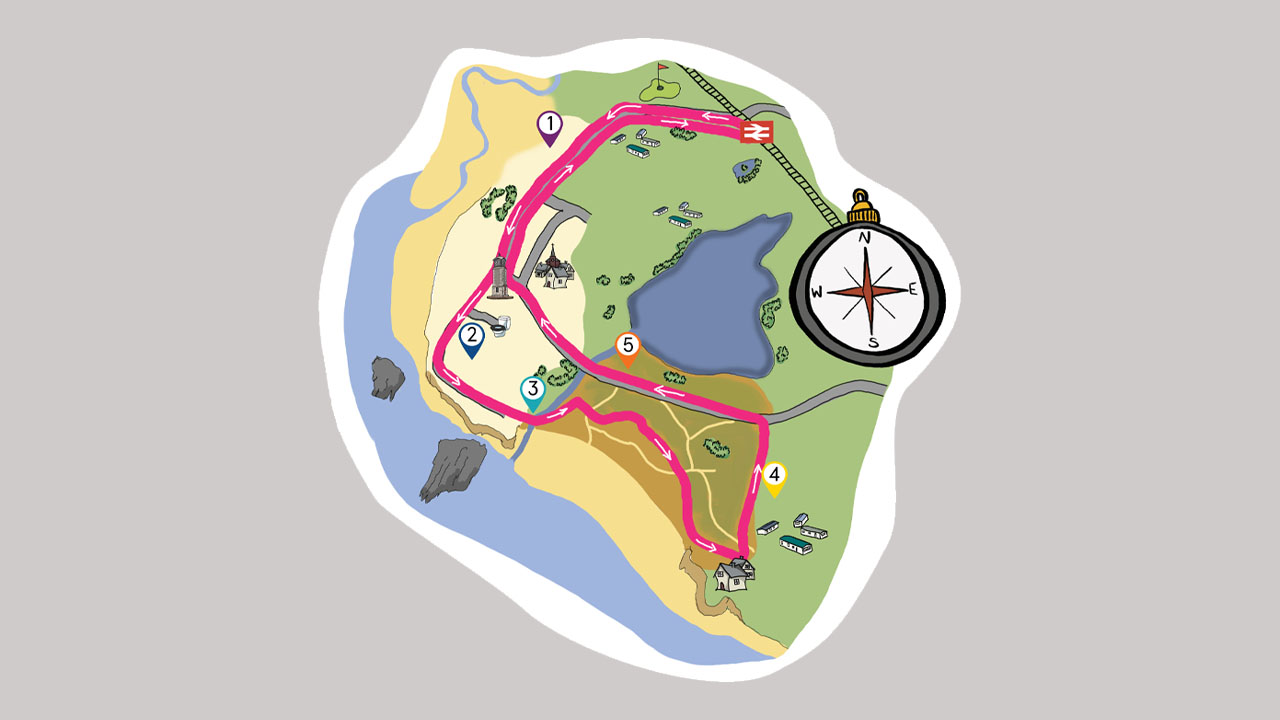 Rhosneigr route map