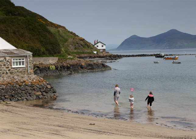 Porthdinllaen beach, Pwllheli