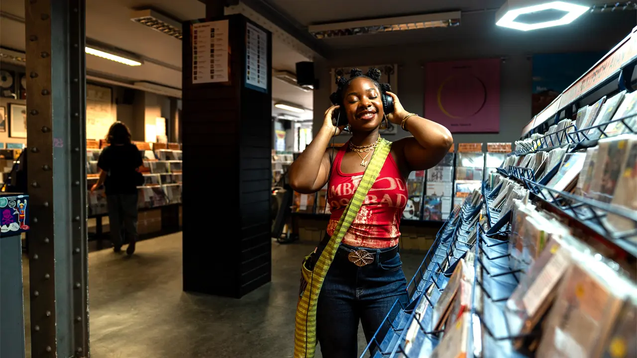 Meduulla mewn siop recordiau