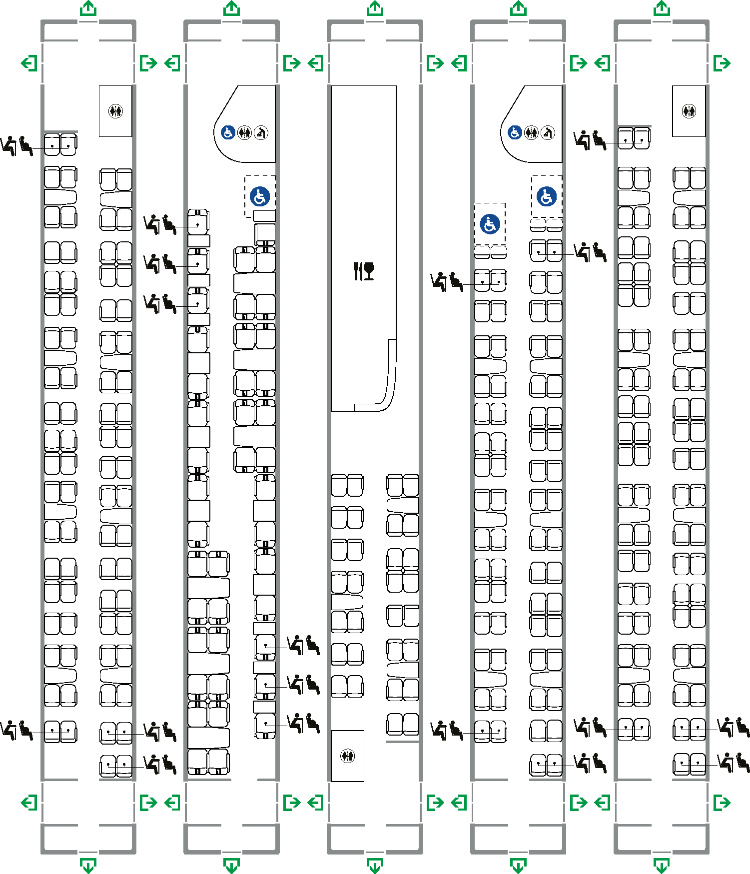 Mark 4 Coach carriage layout