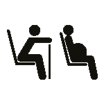 Priority-seating icon