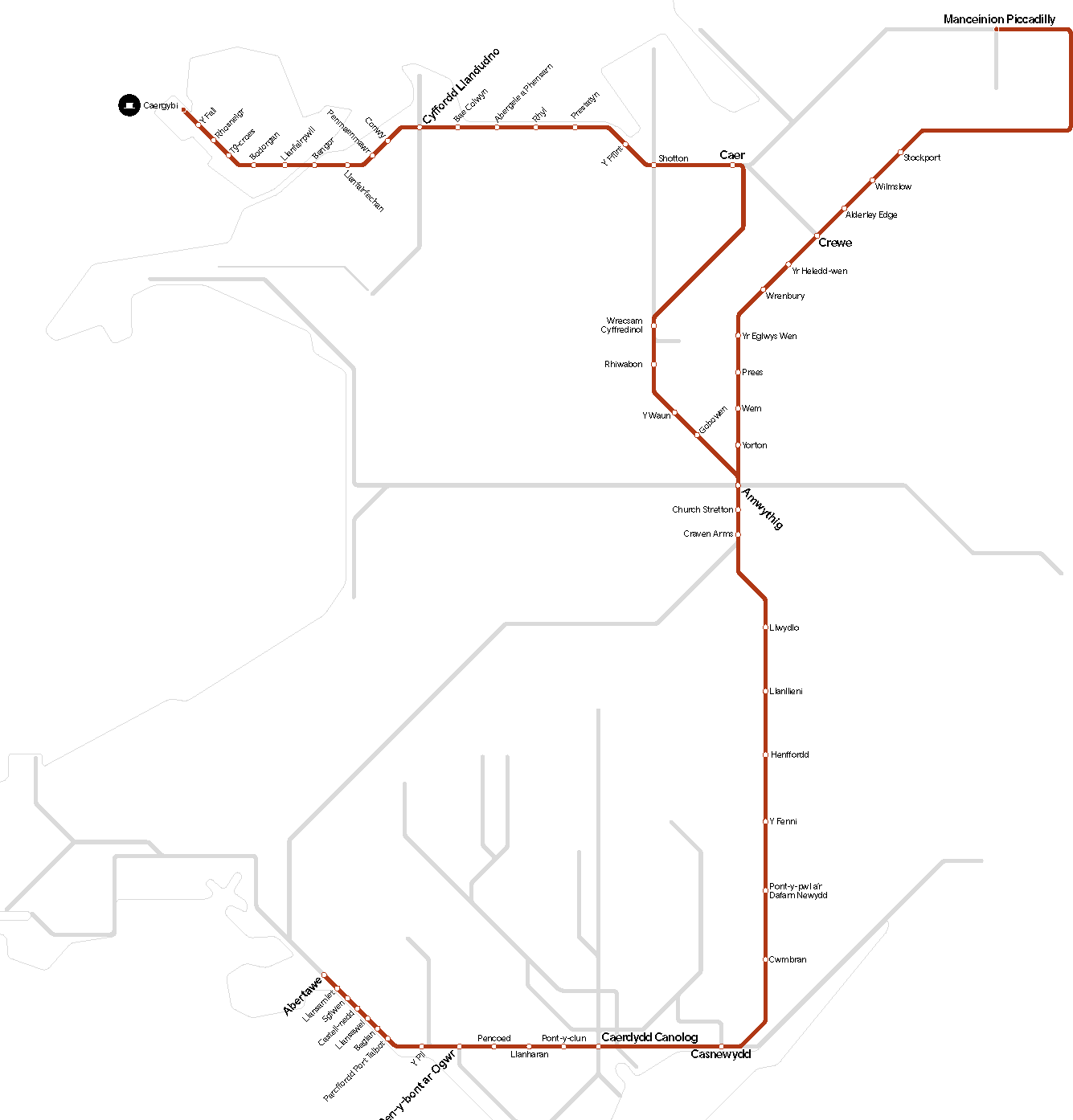 Llwybrau Cerbyd Mark 4